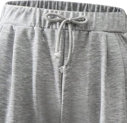 Nivne Tco Tween Girls Sweatpants Set Casual 2 Pack Baggy Wide Leg Trousers Bowknot Decor Elastic Waist Pants in Kuwait