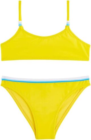 SUNDEK Girls Solid Mini Bikini Sized by Age in Kuwait