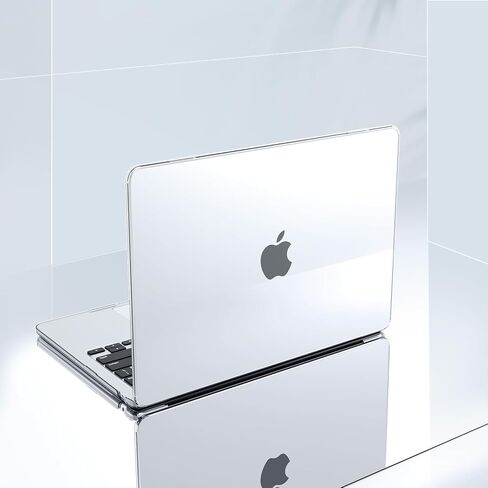 G JGOO متوافق مع حافظة MacBook Neo مقاس 13 بوصة إصدار 2026 موديل A3404، حافظة صلبة واقية للكمبيوتر المحمول من البلاستيك الشفاف مع غطاء لوحة مفاتيح وواقي شاشة in Kuwait
