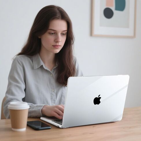 G JGOO متوافق مع حافظة MacBook Neo مقاس 13 بوصة إصدار 2026 موديل A3404، حافظة صلبة واقية للكمبيوتر المحمول من البلاستيك الشفاف مع غطاء لوحة مفاتيح وواقي شاشة in Kuwait