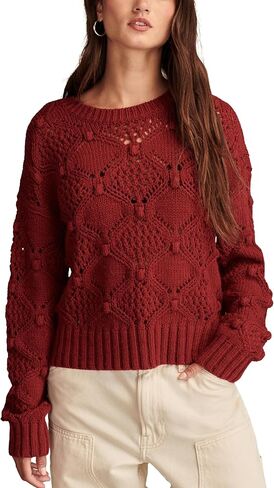 Lucky Brand Women's Bobble Crew in Saudi Arabia
