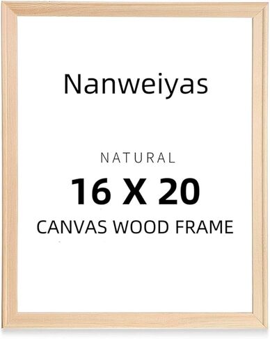 DIY Canvas Wood Frame - 16x20 Inch, Sturdy Stretcher Bars for Oil Paintings, Prints & Posters in Saudi Arabia