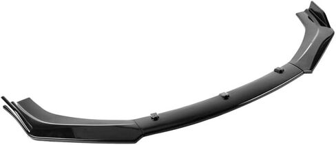 Front Bumper Lip Splitter Spoiler Glossy Black Fit for Chevy Malibu 2016-2018 in Kuwait