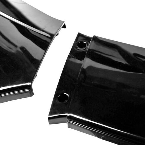 Front Bumper Lip Splitter Spoiler Glossy Black Fit for Chevy Malibu 2016-2018 in Kuwait