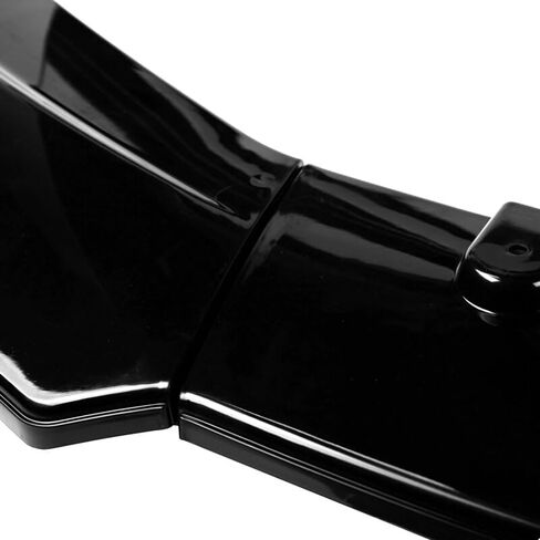 Front Bumper Lip Splitter Spoiler Glossy Black Fit for Chevy Malibu 2016-2018 in Kuwait