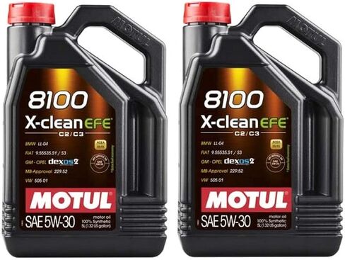 Motul 109471 Set of 2 8100 X-Clean EFE 5W30 in Saudi Arabia