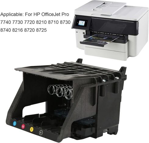 Akozon 952 953 954 955 Printhead for OfficeJet Pro 7740 7730 7720 8210 8710 8730 8740 8216 8720 8725 in Kuwait