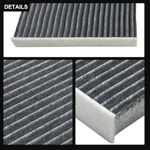 17220-RBJ-000 Front Engine Air Filter and 80291-T5R-A01 Cabin Air Filter Set Fit For 2010-2014 Honda Insight 1.3L in Kuwait