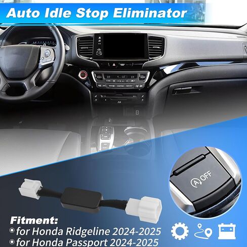 Auto Start Stop Eliminator for Honda Ridgeline Passport 2024 2025 Auto Idle Stop Disabler Module Disable Engine A-Off System in Saudi Arabia