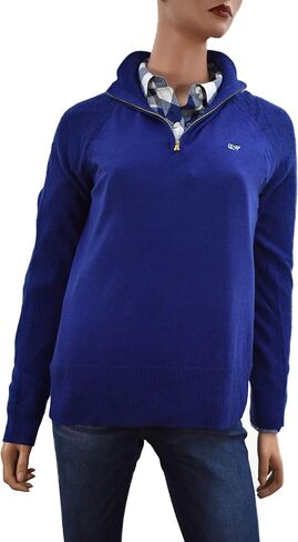 سترة Vineyard Vines النسائية بسحاب ربع سنوي، بحري بحري (X-Small، بحري بحري) in Saudi Arabia