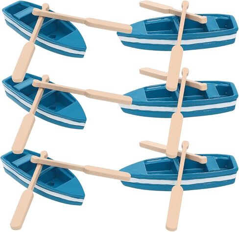 6 أجهزة كمبيوتر زورق زورق تجديف ديكور ديكور ديكور البحر المتوسط in Kuwait