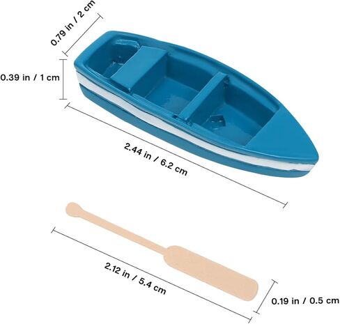 6 أجهزة كمبيوتر زورق زورق تجديف ديكور ديكور ديكور البحر المتوسط in Kuwait