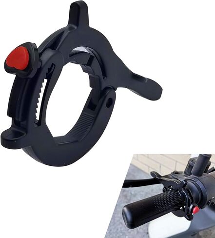 Motorcycle Cruise Control Assist, Outdoor Anti-slip Waterproof Throttle Lock Clamp, Effort-saving Motor Speed Cruise Controller, Universal for Most Motors, ATVs, E-bikes (Black) in Kuwait