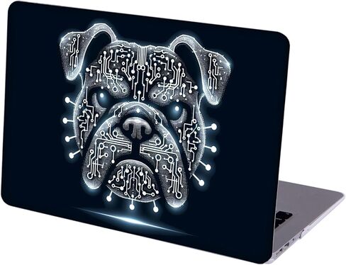 Compatible with MacBook Air 15.3-inch, Hard Shell Case with Keyboard Cover and Screen Protector (A2941, M2 Chip / A3114, M3 Chip / A3241, M4 Chip, 2023-2025 Release) - English Bulldog MC22914 in Saudi Arabia