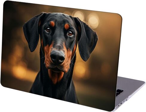متوافق مع جهاز MacBook Pro مقاس 16 بوصة، حافظة صلبة مع غطاء لوحة مفاتيح وواقي شاشة (A2141، إصدار 2020 2019) - Dobermann MC22879 in Kuwait
