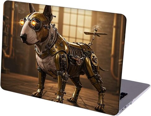 متوافق مع جهاز MacBook Air مقاس 13.6 بوصة، حافظة صلبة مع غطاء لوحة مفاتيح وواقي شاشة (A2681، شريحة M2 / A3113، شريحة M3 / A3240، شريحة M4، إصدار 2022-2025) - Bull Terrier MC23436 in Kuwait
