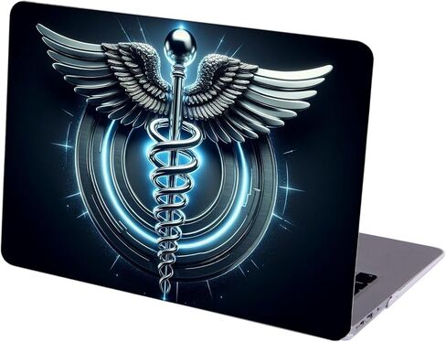 Compatible with MacBook Pro 16-inch, Hard Shell Case with Keyboard Cover and Screen Protector (A2485, M1 / A2780 M2 / A2991 M3 / A3403 A3186 M4, 2021-2025 Release) - Caduceus MC23371 in Saudi Arabia