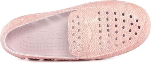 Floafers Unisex Prodigy Driver Print (Toddler/Little Kid/Big Kid), Pink Denim/Bright White, 9, Medium in Kuwait