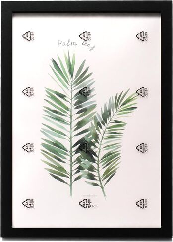 إطار صورة A4 للحائط|إطار صورة لعرض الصور على الحائط، أو جدار المعرض أو ترتيبات جدار الصور | إطار A4 قياسي متوفر باللون الأسود والأبيض والألوان الخشبية (الخشب الطبيعي، 8 × 12) in Kuwait