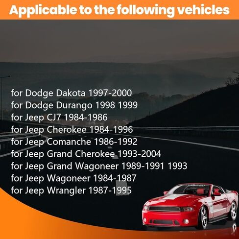 Arrhythmic Shaft Seal, 1X Rear Transfer Case Output Shaft Seal for Jeep Wrangler 2.5L 4WD 1987 1988 1989 1990 1991 1992 1993 1994 1995, for Jeep Grand Cherokee 4.0L 4WD 1993 1994 1995 1997 1998 2004 in Kuwait