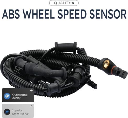 2Pcs Rear Left and Right Abs Wheel Speed Sensor Compatible with Dodge Vw Grand Caravan Routan Town 4721563Ac Als2008 to 12/24/10 08 09 10 11 2008 2009 2010 2011 in Saudi Arabia