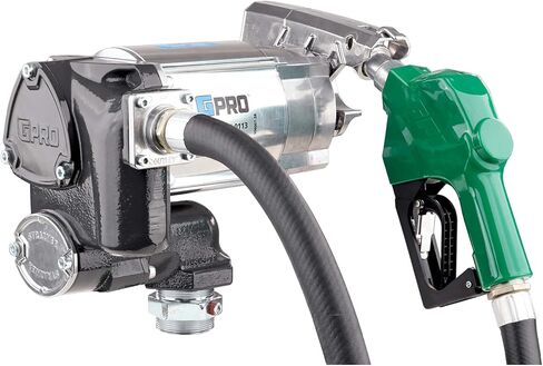 GPRO - V35 Series Fuel Transfer Pump, Automatic Shut-Off Nozzle, Mechanical Fuel Meter, 35 GPM, 120 Volt (172050-06) in Saudi Arabia