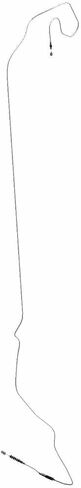 Polaris Ranger Diesel Throttle Cable, Crew, Genuine OEM Part 7082338, Qty 1 in Saudi Arabia