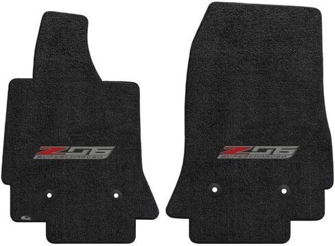 Fits 2014-2018 C7 Corvette Z06 Floor Mats - Lloyds Mats : Black in Kuwait