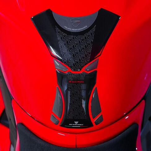 ملصقات ثلاثية الأبعاد للدراجة النارية من الراتنج متوافقة مع Ducati Panigale-Streetfighter V2-V2s 2025. قبضة حامية لخزان الدراجة من الصدمات والخدوش. ملصق 3D الراتنج أداة موتو in Saudi Arabia