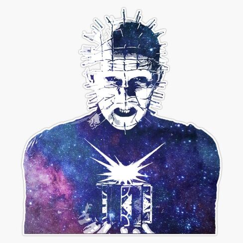 مغناطيس Hellraiser Pinhead دوغ برادلي كلايف باركر غالاكسي الرعب الرموز المغناطيسي ملصق فينيل ملصق مائي مغناطيس 5" in Saudi Arabia