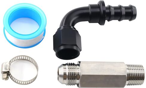 Upgraded Heater Hose Connector Compatible with Dodge Ram 6.7L Cummins 2007.5+, Ram 2500/3500/4000/4500/5500 in Kuwait