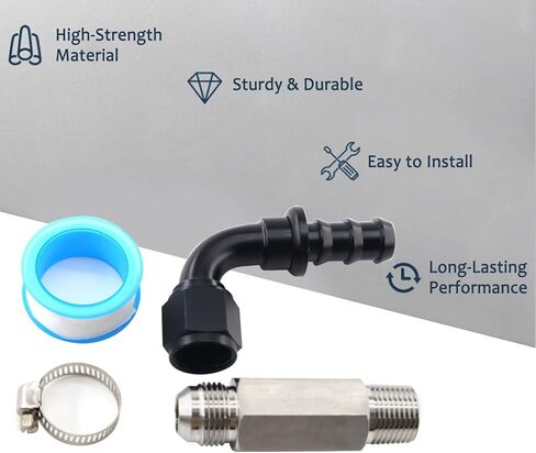 Upgraded Heater Hose Connector Compatible with Dodge Ram 6.7L Cummins 2007.5+, Ram 2500/3500/4000/4500/5500 in Kuwait