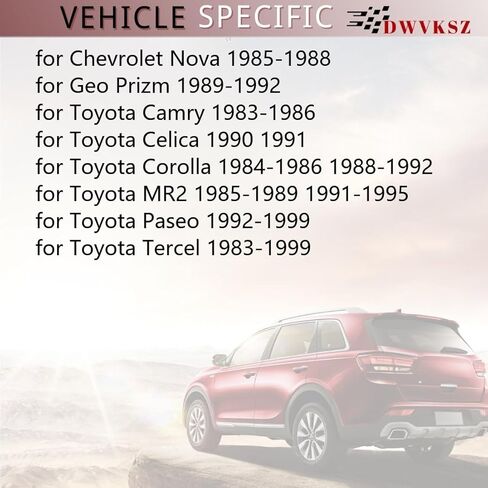 Front Disc Brake Caliper Bolt Kit Replace for Toyota Paseo 1.5L 1992 1993 1994 1995 1996 1997 1998 1999 (2X) in Kuwait