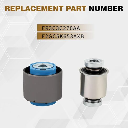 2 Pair FR3C3C270AA F2GC5K653AXB Rear Axle Suspension Bushing Kit for Trailing Control Arm Compatible with Ford Fusion Mondeo Edge Taurus Mustang 2013-2020 Replace F2GC5K653AXB in Kuwait