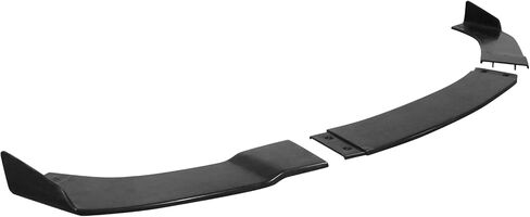 FREEMOTOR802 Front Bumper Lip Splitter, Fits 2010-2012 Lexus IS250 IS350 C Convertible, IKON Style Unpainted Black PU 3PCS Air Dam Chin Spoiler Underbody Front Lip Spoiler Lower Guard Protector in Kuwait