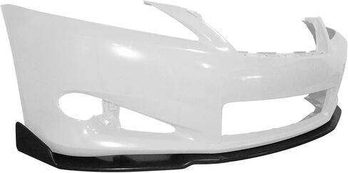 FREEMOTOR802 Front Bumper Lip Splitter, Fits 2010-2012 Lexus IS250 IS350 C Convertible, IKON Style Unpainted Black PU 3PCS Air Dam Chin Spoiler Underbody Front Lip Spoiler Lower Guard Protector in Kuwait