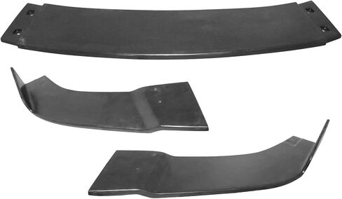 FREEMOTOR802 Front Bumper Lip Splitter, Fits 2010-2012 Lexus IS250 IS350 C Convertible, IKON Style Unpainted Black PU 3PCS Air Dam Chin Spoiler Underbody Front Lip Spoiler Lower Guard Protector in Kuwait