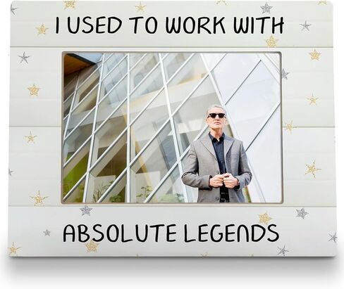 I Used to Work with Absolute Legends Picture Frame 8x10, Retirement Picture Frame, Coworker Gifts Photo Frame, Desk Pictures Frames for Office, Farewell Gifts for Coworkers Photo Frames 5X7 in Kuwait