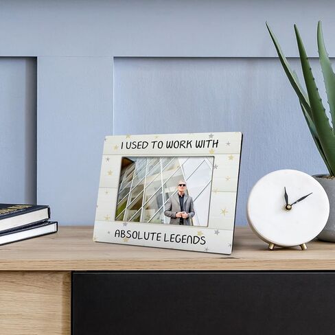 I Used to Work with Absolute Legends Picture Frame 8x10, Retirement Picture Frame, Coworker Gifts Photo Frame, Desk Pictures Frames for Office, Farewell Gifts for Coworkers Photo Frames 5X7 in Kuwait