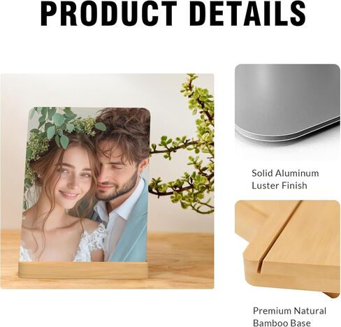 Custom Metal Photo Prints, Customized Picture Frame with Your Photo, Personalized Photo Gifts for Family and Lovers in Saudi Arabia