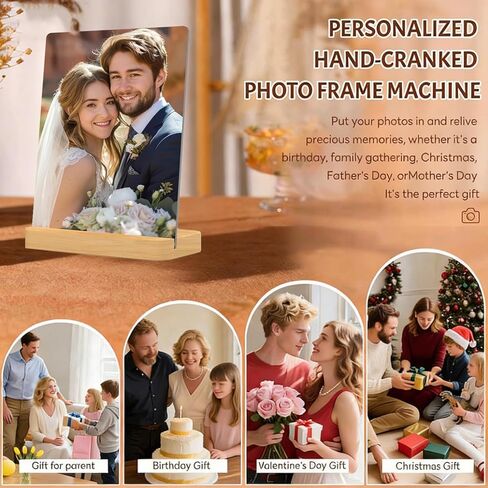 Custom Metal Photo Prints, Customized Picture Frame with Your Photo, Personalized Photo Gifts for Family and Lovers in Saudi Arabia