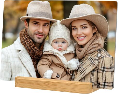Custom Metal Photo Prints, Customized Picture Frame with Your Photo, Personalized Photo Gifts for Family and Lovers in Saudi Arabia