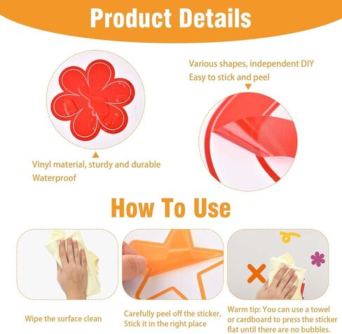 JIABEIUS 345Pcs Colorful Sprinkle Confetti Wall Stickers, Peel and Stick DIY Simple Line Graphics Wall Decals, Vinyl Wallpaper for Kids Girls Bedroom, Nursery, Playing Room in Kuwait