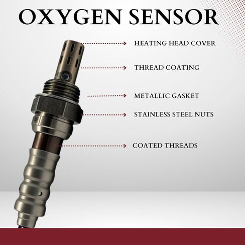Oxygen Sensor O2 Sensors Downstream Upstream Compatible with 2006-2007 Chevy Silverado 1500 Avalanche Suburban Tahoe Replace 234-4018 234-4337 234-4112 4 Pack in Saudi Arabia