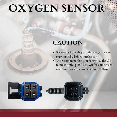 Oxygen Sensor O2 Sensors Downstream Upstream Compatible with 2006-2007 Chevy Silverado 1500 Avalanche Suburban Tahoe Replace 234-4018 234-4337 234-4112 4 Pack in Saudi Arabia
