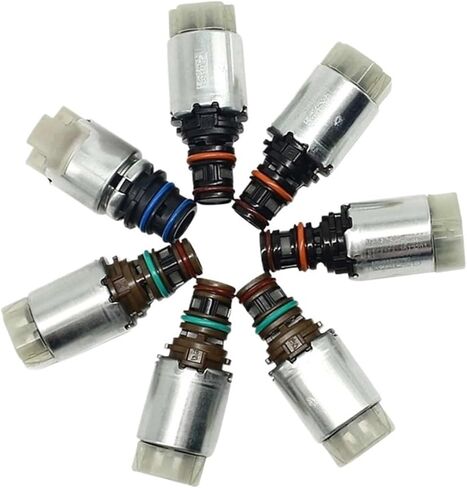 OEM 6F35 6R80 Solenoid Valve 7-piece Set Compatible For Ford Escape Fusion Mazda CV6Z-7G391-A After 2009 Transmission 6F15 in Saudi Arabia