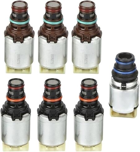 OEM 6F35 6R80 Solenoid Valve 7-piece Set Compatible For Ford Escape Fusion Mazda CV6Z-7G391-A After 2009 Transmission 6F15 in Saudi Arabia