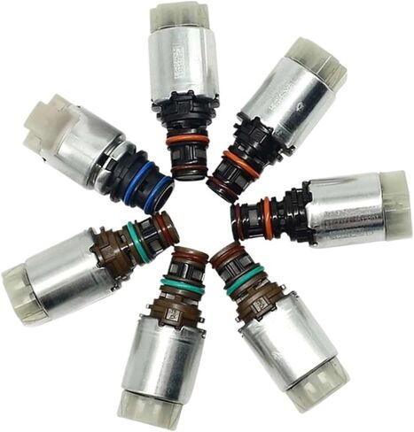 OEM 6F35 6R80 Solenoid Valve 7-piece Set Compatible For Ford Escape Fusion Mazda CV6Z-7G391-A After 2009 Transmission 6F15 in Saudi Arabia