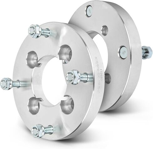 SCITOO 2 pcs 4LUG 1 inch Wheel Spacers Adapters 4x110 to 4x156 with 12x1.25 Studs 74CB Compatible with for King Quad 400 2008-2017 for Ozark 250 2002-2014 in Saudi Arabia