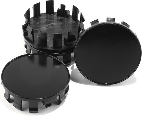 4 قطع 70 مم (2.76 بوصة) أغطية مركز العجلة بديلة 40342-EA210 أغطية محور سوداء، قبعات حافة تيتان أرمادا إكستيرا فرونتير باثفايندر in Kuwait